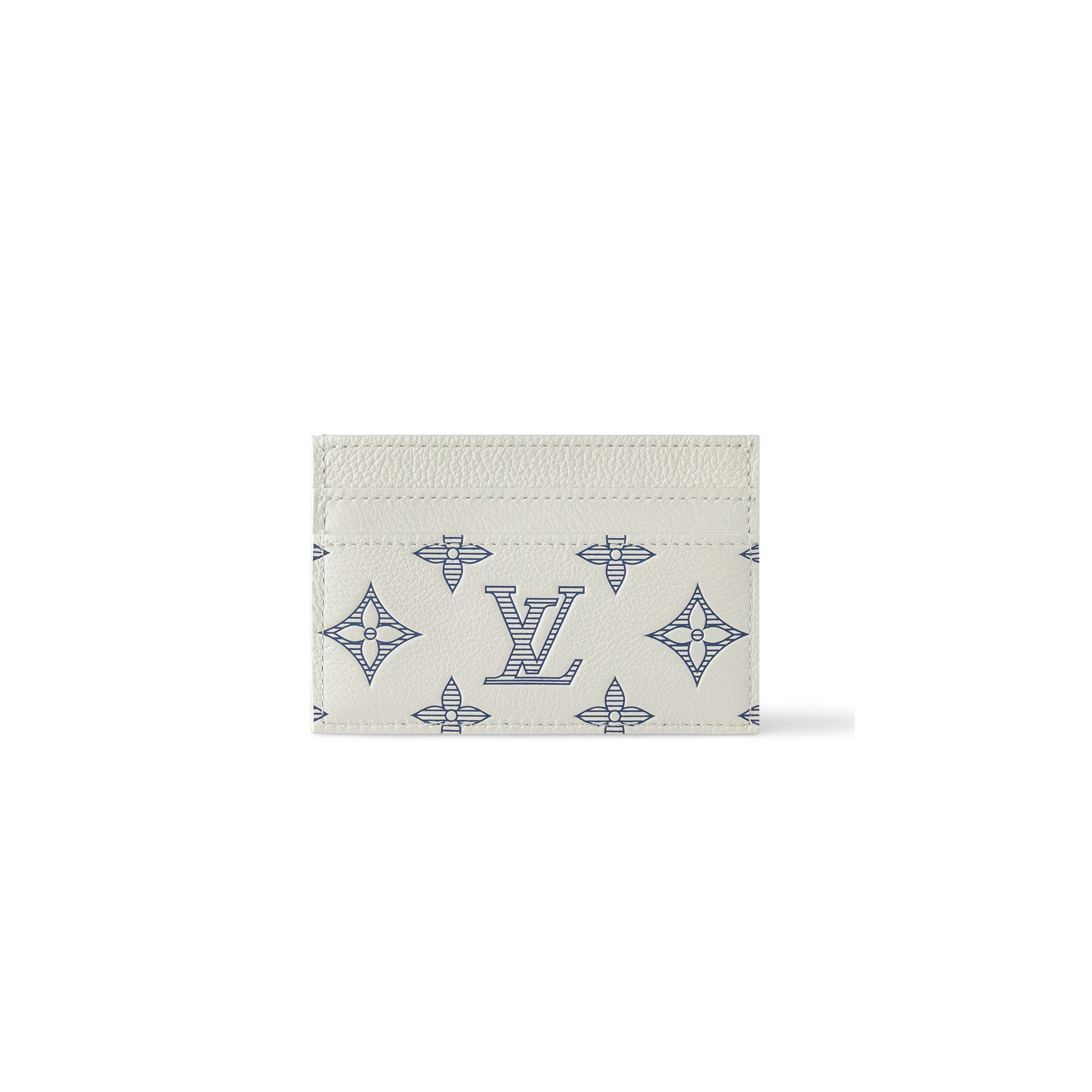 LOUIS VUITTON DOUBLE CARD HOLDER WHITE M83699 (11*7*1.5cm)